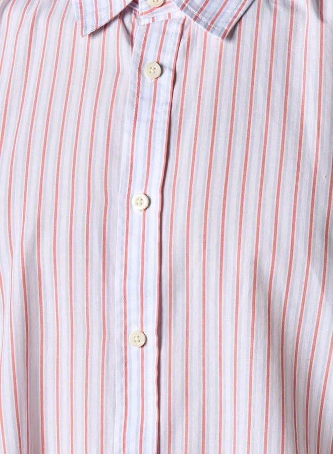 سبلاش فيڤ Men Regular Fit Collared Striped Long Sleeve Shirt